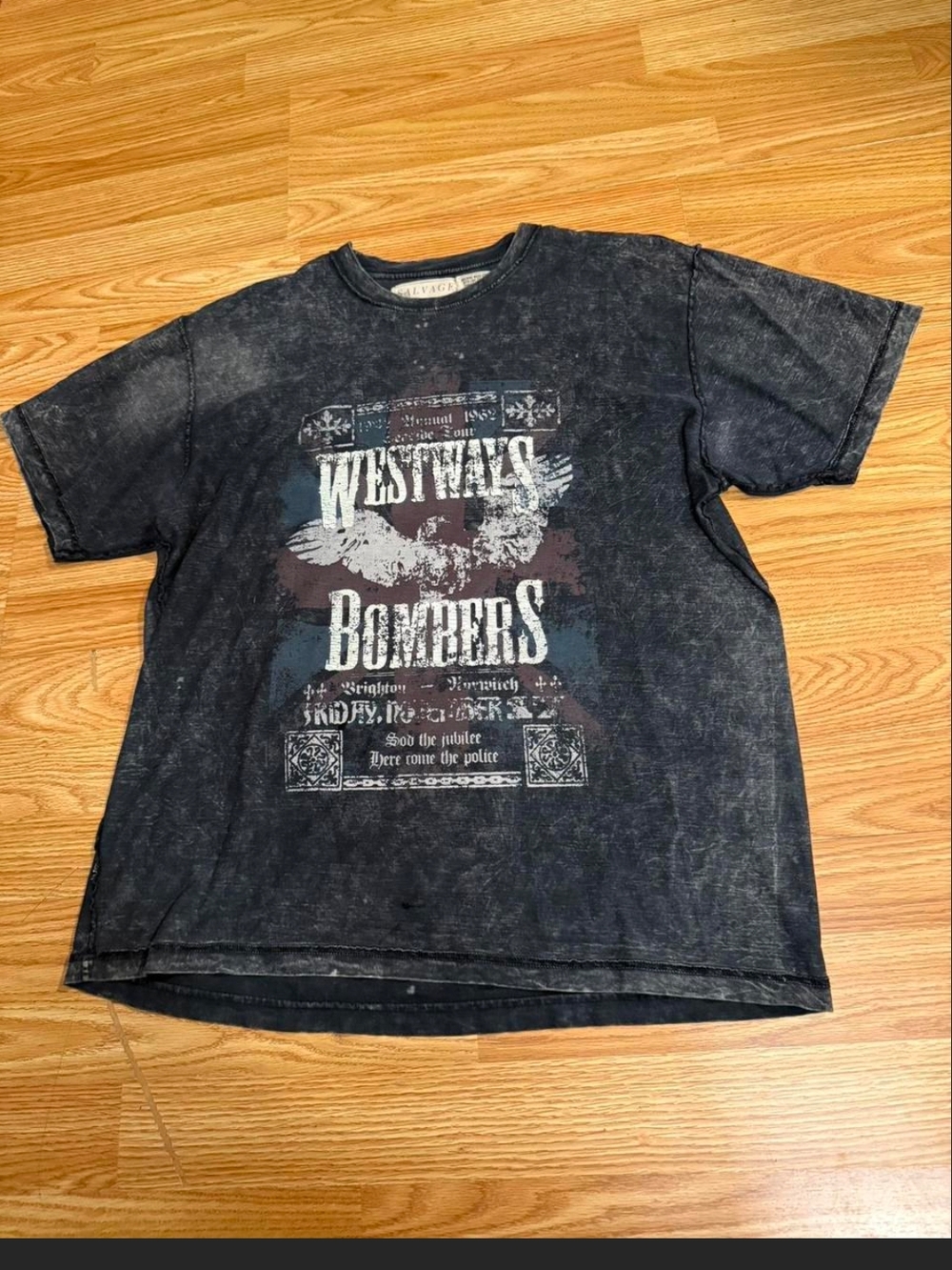 SALVAGE WESTWOOD BOMBERS SHIRT. L